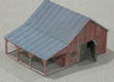 Download the .stl file and 3D Print your own Small Barn HO scale model for your model train set.
